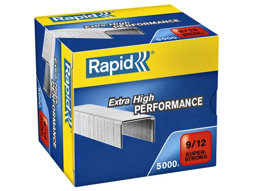 Nieten Rapid 9/12 gegalvaniseerd super strong 5000 stuks