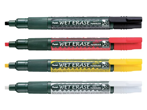 Viltstift Pentel SMW26 krijtmarker geel 1.5-4mm