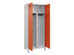 PBM-locker,HxBxD 1950x800x500mm,2vak,vak B 400mm,cil.-slot