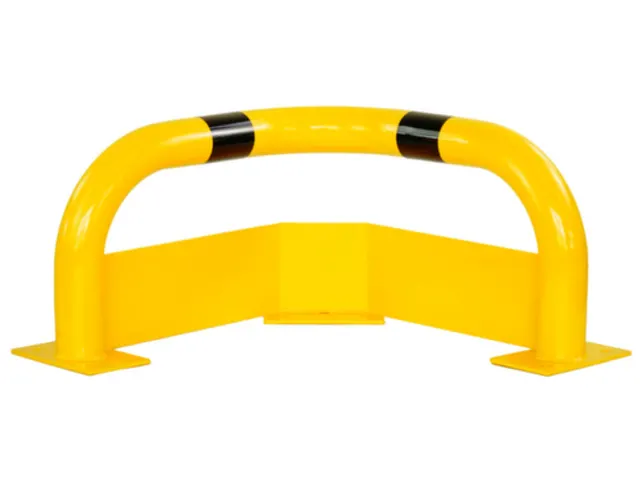 hoek-aanrijdbeveiligingsbeugel,v. binnen/buiten,HxBxD 350x600x600mm