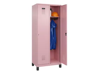 locker,HxBxD 1950x800x500mm,2vak,vak B 400mm,cil.-slot,voeten - 1
