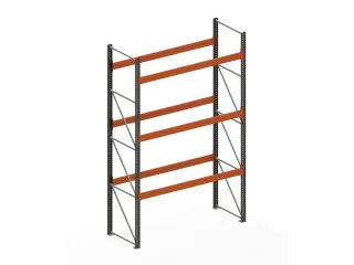 palletstelling,grondveld,HxBxD 4400x2870x1100mm,vakl. 3000kg - 1