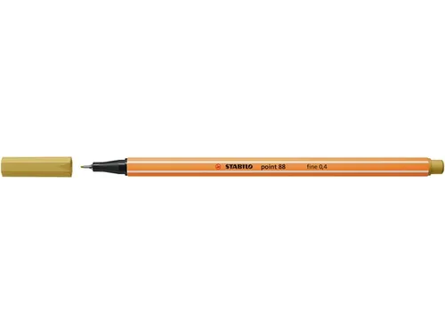 Fineliner STABILO point 88/66 fijn khaki