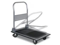 Platformwagen Vouwbaar 150kg 735x475mm Massief Rubberen Banden