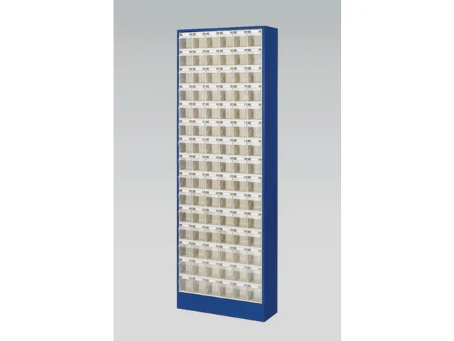 Bloc À Tiroirs Transparents 90Bacs Plastique Abs Corps Ral5010