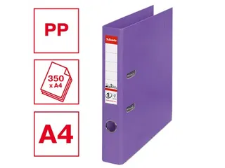 ordner Power N°1 violet, rug van 5 cm - 1