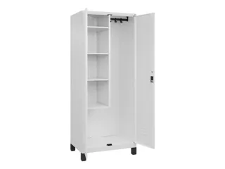 schoonmaakkast,HxBxD 1950x800x500mm,links 4vakken - 1