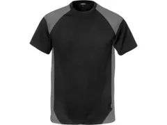 Fristads Dynamic 7046 T-shirt, zwart/grijs, maat L, per stuk