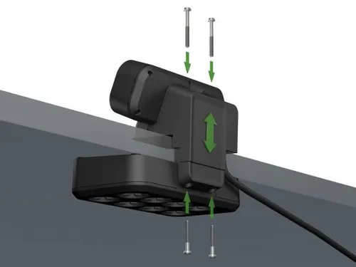 Stekkerdoos Brennenstuhl Estilo bureau duplex 10-voudig 1 USB C, 1 USB