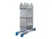 échelle pliante polyvalente,4x3 échelons,lisse L 3,55m,alu