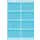 Etiket Herma 3773 26x40mm Diepvries Blauw 48 stuks