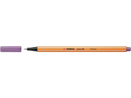 Fineliner STABILO point 88/62 fijn pruimenpaars