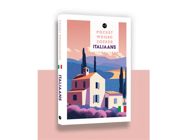 Pocket woordzoeker MUS Italiaans 128 pagina's