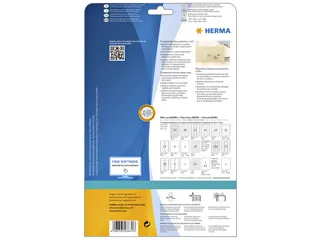 HERMA 8670 Transparante folie-etiketten Mat A4 63,5x38,1mm 525 stuks - 2