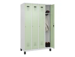 locker,HxBxD 1950x1200x500mm,4vak,vak B 300mm,cil.-slot,voeten