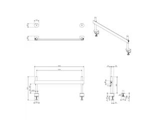 ViewMate Style Toolbar Rail 112 Zilver - 2