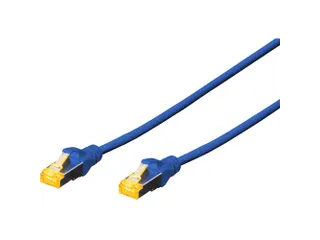 Digitus Cat 6A S-Ftp Patchcable 3m blauw - 1