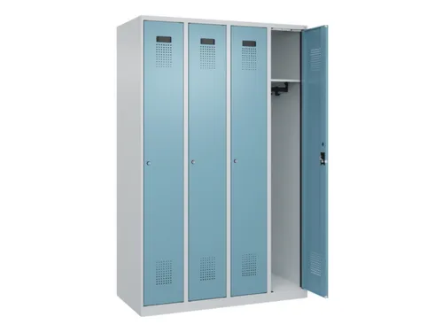 locker,HxBxD 1850x1200x500mm,4vak,vak B 300mm,cil.-slot