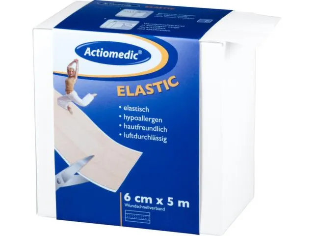 Snelverband Elastisch Luchtdoorlatend Lxb 5mx60mm Huidkleurig