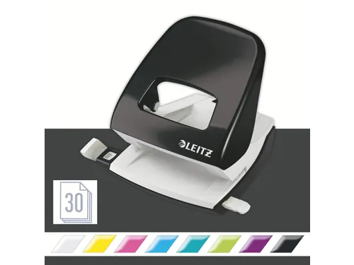 Perforator Leitz WOW NeXXt 2-gaats zwart