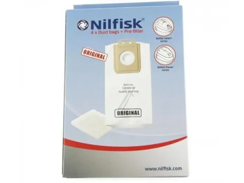 Nilfisk Select Stofzuigerzakken Microfleece 4 Stuks