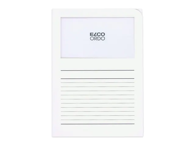 Map Elco Ordo Classico mvenst A4 120gr 220x310mm wit 100st