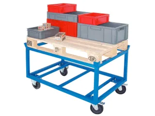 onderwagen,draagverm. 1000kg,laadvl. LxB 1200x800mm,laad H 740mm - 1