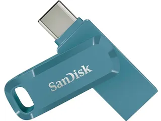 SanDisk Ultra Dual Drive Go USB 128GB USB flash drive Blauw - 1