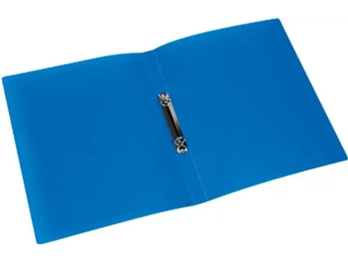 Ringmap A4 2 Ringen 16mm Transparant Blauw