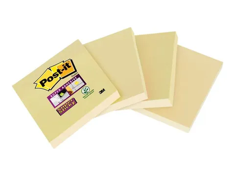 Post-it Super Sticky Notes Canary Yellow, 47,6 x 47,6 mm, Geel