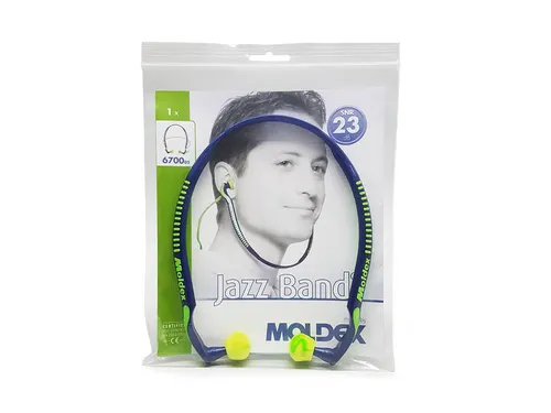 Moldex gehoorbeugel Jazz Band 2 incl.1 paar reserve oordoppen SNR 23 d