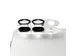 PanzerGlass Fender Camera Lens Protector Silver iPhone Duo, Apple,