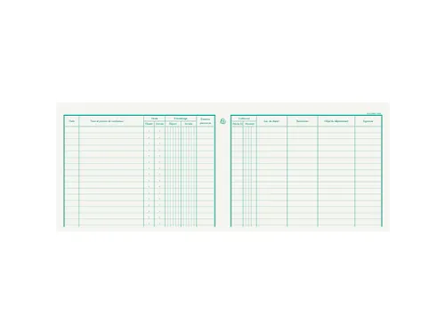 Carnet Suivi des déplacements