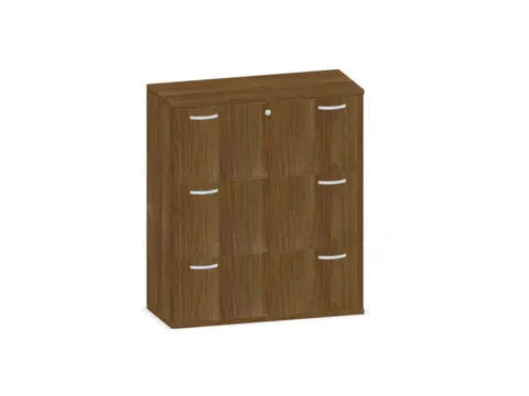 hangmappenkast 1150x1000x430mm 3hangmappenframes Noten