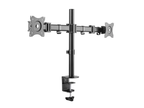 Monitorarm 2 Schermen 27inch Zwart Nm-d135dblack