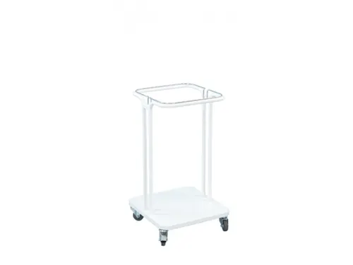 Verrijdbare Afvalzakhouder Saekko Boy 40 Liter Wit