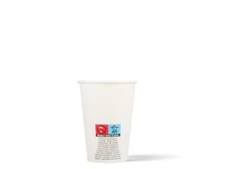 Premium Koffiebeker Karton 180ml Wit 100 stuks - 2