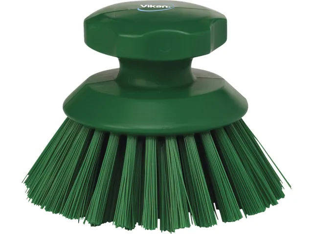 Werkborstel Rond Groen