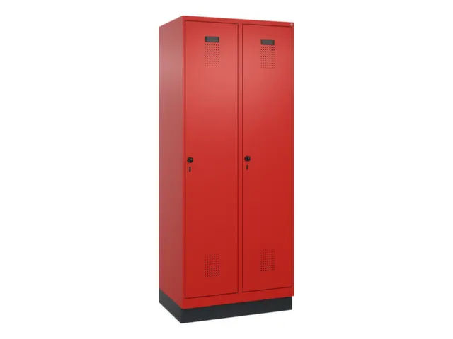 locker voor scheiding van kleding,HxBxD 1950x800x500mm,2vak