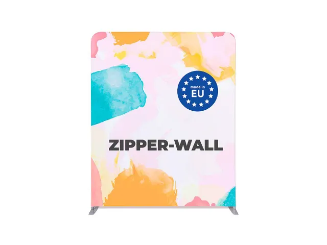 Beurswand Zipper-Wall Straight Basic 200x250cm