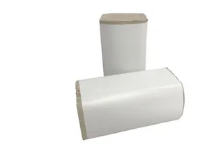 Handdoekpapier Z-Vouw 1-Laags Naturel Gerecycled Papier - 1