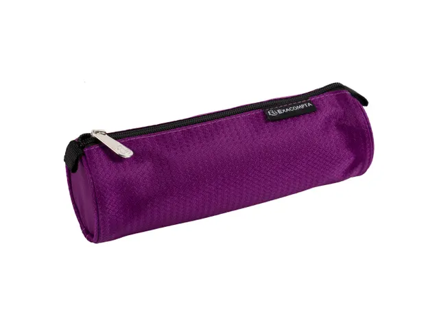 Pennenetui rond Poly ester OPAK 4kl ass