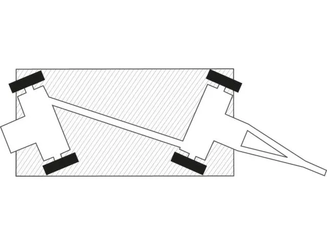 Remorque Industrielle Force 5T 2000X1000Mm 2Essieux Directeurs