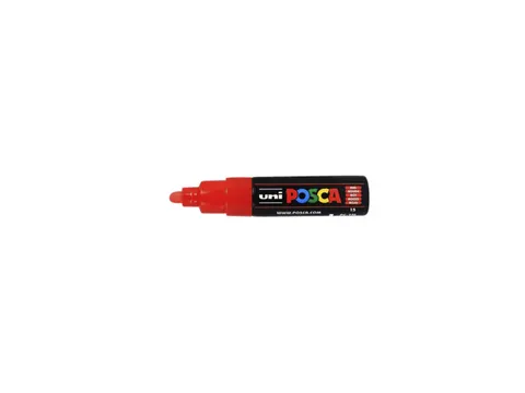 Verfstift Posca PC7M Brede Punt 4,5-5,5mm Rood