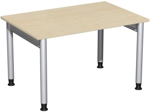 In hoogte verstelbaar bureau,HxBxD 680-800x1200x800mm,decor esdoorn