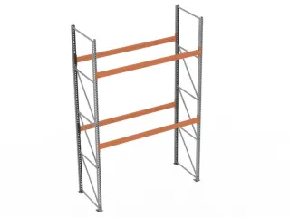 palletstelling,grondveld,HxBxD 4400x2870x1100mm,vakl. 2890kg - 1