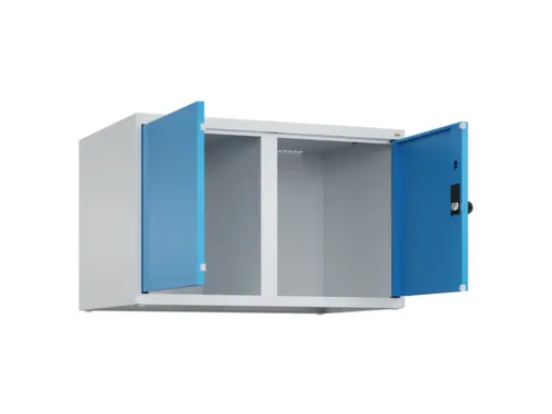 opzetkast,v. locker,2vak.,vak B 400mm,HxBxD 500x800x500mm,vleugeldeur