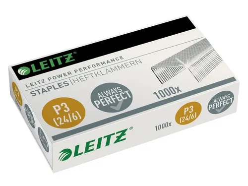Nieten Leitz 5570 P3 24/6 verzinkt 1000 stuks