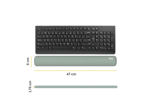 Polssteun Fellowes Breyta saliegroen 6x47cm