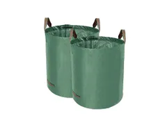 Tuinafvalzak TerCasa groen PP 272 liter 67x76 cm 2 stuks